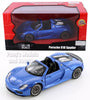 2014 Porsche 918 Spyder - BLUE - 1/24 Diecast Metal Model by Showcasts