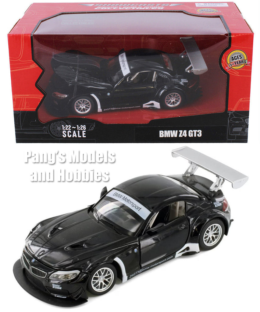 2010 BMW Z4 GT3 - BLACK - 1/24  Scale Diecast Metal Model by Showcasts w/ BOX