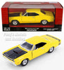 1969 Dodge Coronet Super Bee - YELLOW - 1/24 Scale Diecast Model by Showcasts w/ BOX