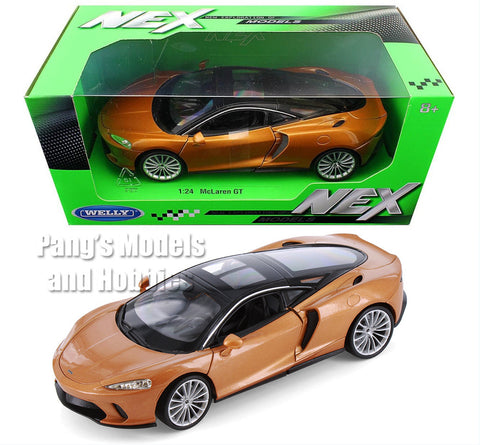 2019 McLaren GT - COPPER - 1/24 Diecast Metal Model by Welly w/ BOX