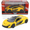 2013 McLaren - YELLOW - 1/24 Scale Diecast Metal Model by Showcasts w/ BOX