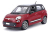 2013 Fiat 500L Sunroof w/ Display Base - 1/24 Scale Diecast Model by Bburago