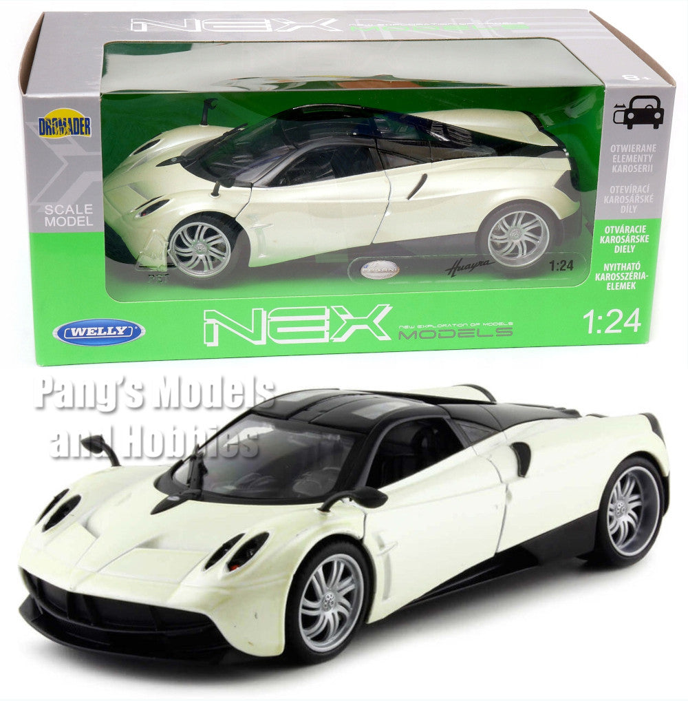 Pagani Huayra Peal White - 1/24 Scale Diecast Metal Model by Welly