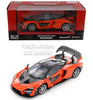 2019 McLaren Senna - ORANGE - 1/24 Diecast Metal Model by MotorMax - Showcasts w/ BOX