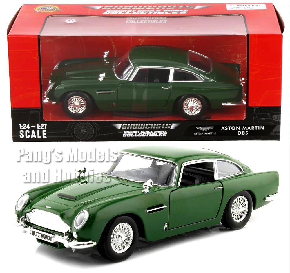 1963 Aston Martin DB5 1/24 Diecast Metal Model by Showcsts w/ BOX