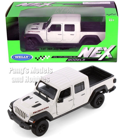 2020 Jeep Gladiator - WHITE - 1/27 Diecast Metal Model by Welly