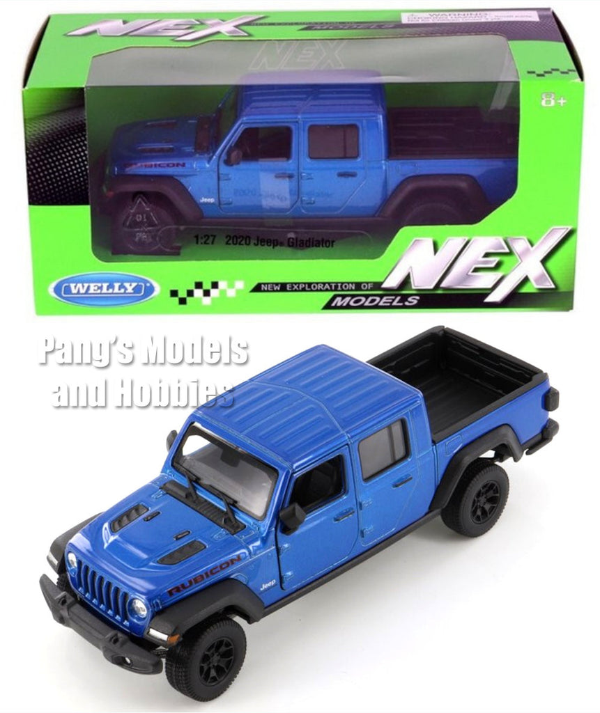 2020 Jeep Gladiator - BLUE - 1/27 Diecast Metal Model by Welly