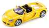 2003 Porsche Carrera GT 980 - YELLOW - 1/24 Diecast Metal Model by Showcasts