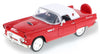 1956 Ford Thunderbird Closed Convertible 1/24 Diecast Metal Model by SHOWCASTS w/ BOX