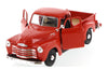 1950 Chevrolet 3100 Pickup Truck - RED - 1/25 Scale Diecast Model by Maisto
