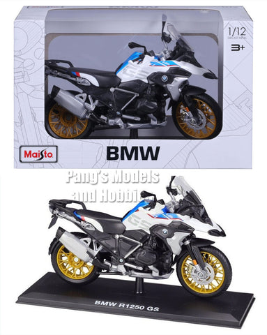 2020 BMW R1250 GS 1/12 Scale Diecast Model Motorcycle by Maisto