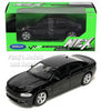 2016 Dodge Charger R/T - BLACK - 1/24 Diecast Metal Model by Welly