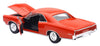 1966 Pontiac GTO - RED - 1/25 Scale Diecast Metal Car Model by Newray