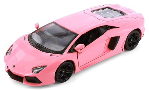 2011 Lamborghini Aventador LP700-4 - PINK - 1/24  Scale Diecast Metal Model by Maisto