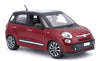 2013 Fiat 500L Sunroof w/ Display Base - 1/24 Scale Diecast Model by Bburago