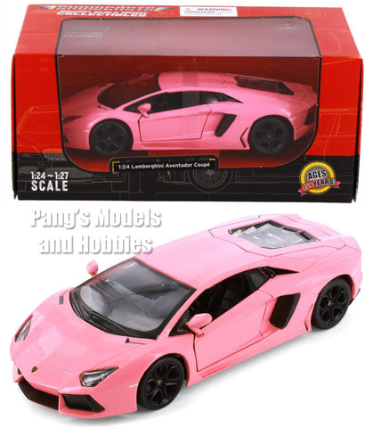 2011 Lamborghini Aventador LP700-4 - PINK - 1/24  Scale Diecast Metal Model by Showcasts w/ BOX