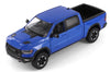 2019 Dodge Ram 1500 Crew Cab Rebel - BLUE -1/27 Diecast Metal Model by Showcasts