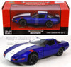 1993 Chevrolet Corvette C4 ZR1 - BLUE - 1/24 Scale Diecast Metal Model by Showcasts