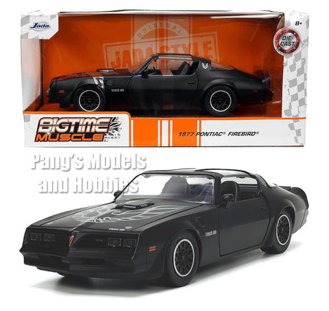 1977 Pontiac Firebird Trans Am Black - 1/24 Scale Diecast Model by Jada