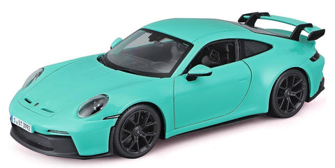 2022 Porsche 911 GT3 - GREEN - 1/24 Scale Diecast Model by Bburago