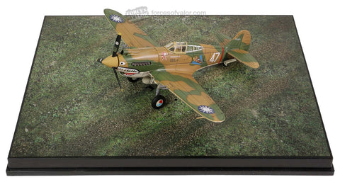 Curtiss P-40 P-40B Warhawk AVG - American Volunteer Group - Flying Tigers - 1941 - 1/72 Scale Diecast Metal Model by Forces of Valor