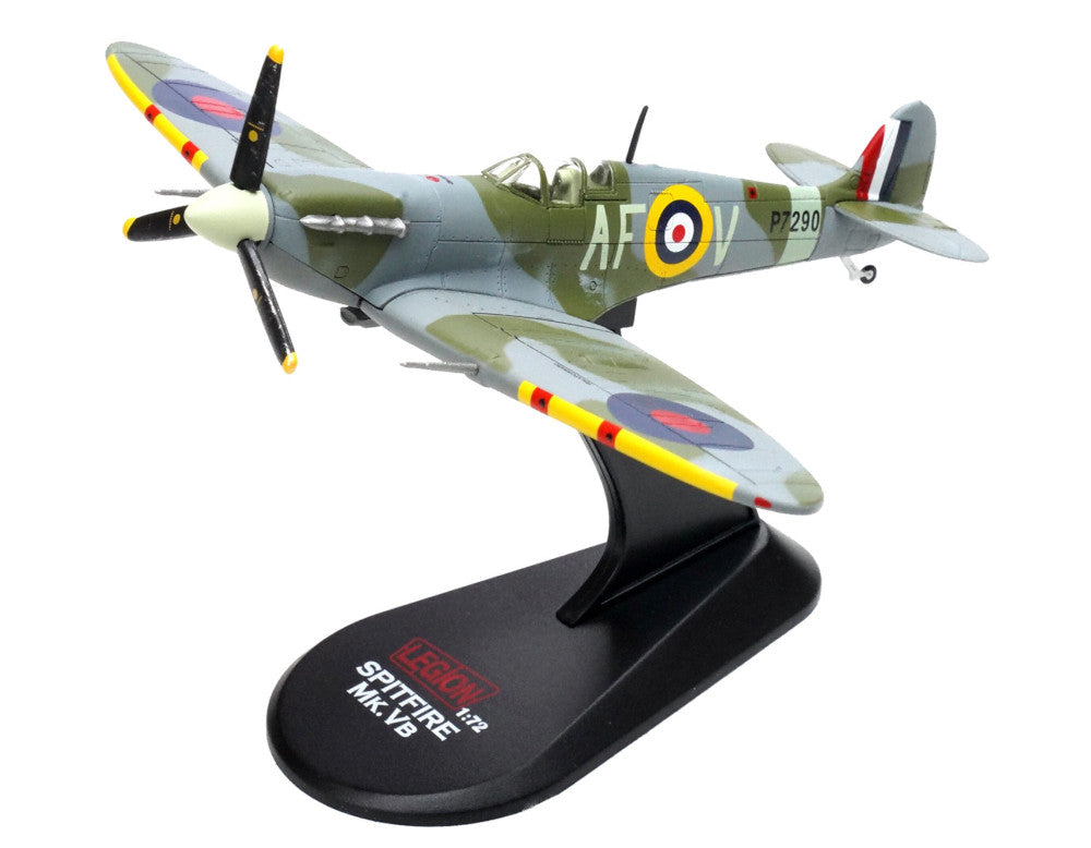 Supermarine Spitfire Mk.IIa P7290, Air Fighting Development Unit, RAF Duxford, 1942 1/72 Scale Diecast Metal Model by Legion