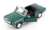 1964 1964 1/2 Ford Mustang Convertible - GREEN - 1/24 Diecast Metal Model by Showcasts w/ BOX