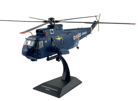 Agusta SH-3D SH-3 AS-61 Sea King Helicopter - Spanish Navy 1/72 Scale Diecast Helicopter Model