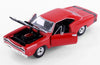 1969 Dodge Coronet Super Bee - RED - 1/24 Scale Diecast Model by Showcasts
