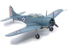 Douglas Dauntless SBD SBD-3 Dive Bomber US NAVY 1/72 Scale Diecast Metal Model by Militaria