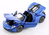 2014 Porsche 918 Spyder - BLUE - 1/24 Diecast Metal Model by Showcasts