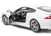 2012 Jaguar XKR-S XK XKR - WHITE - 1/24 Scale Diecast Model by Bburago