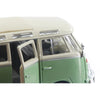 Volkswagen (VW) T1 Type-2 Samba Bus 1951 - Green - 1/25 Diecast Metal Model by Maisto