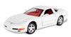 1997 Chevrolet Corvette - WHITE - 1/24 Scale Diecast Metal Model by Showcasts w/ BOX