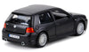 2003 Volkswagen VW Golf R32 - Flat Black - 1/24 Diecast Metal Model by Maisto