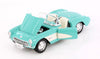 1959 Chevrolet Corvette C1 Convertible - Turquoise - 1/24 Diecast Metal Model by Showcasts
