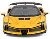 2024 Ferrari SF90 XX Stradale - YELLOW - 1/24 Scale Diecast Model by Bburago