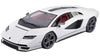 2022 Lamborghini Countach LPI 800-4 - WHITE - 1/24 Diecast Metal Model by Bburago