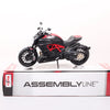 Ducati Diavel Carbon 1/12 Scale Diecast Motorcycle Model Kit ASSEMBLY NEEDED by Maisto