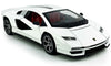 2022 Lamborghini Countach LPI 800-4 - WHITE - 1/24 Diecast Metal Model by Bburago