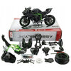 Kawasaki Ninja H2R 1/12 Scale Diecast Motorcycle Model Kit ASSEMBLY NEEDED by Maisto