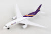 6 Inch Airbus A350 Thai Airways 1/438 Scale Diecast Airplane Model by Daron (Single Plane)