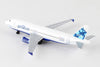5.75 Inch Airbus A320 Jet Blue Diecast Model APPROX 1/257 Scale Diecast Airplane Model by Daron (Single Plane)