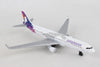 5.75 Inch Airbus A330 Hawaiian Airlines 1/436 Scale Diecast Airplane Model by Daron (Single Plane)