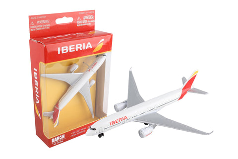 6 Inch Airbus A350 Iberia 1/438 Scale Diecast Airplane Model by Daron (Single Plane)