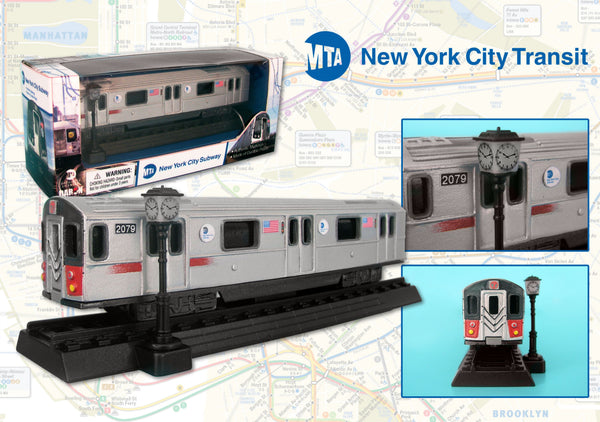 Model Mta R168 6.5 Inch MTA - New York City Transit Subway Car 1/94 Scale Diecast Mod ...