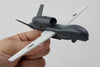 4.5 Inch Northrop Grumman RQ-4 Global Hawk Diecast Drone Model APPROX 1/126 Scale by Daron (Single Plane)