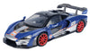 2019 McLaren Senna - BLUE - Gulf Racing # 56 1/24 Diecast Metal Model by MotorMax w/ BOX