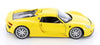2013 Porsche 918 Spyder Hard Top - YELLOW - 1/24 Diecast Metal Model by Welly w/ BOX