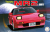 1984 Toyota MR2 AW11 1/24 Scale Plastic Model Kit (Assembly Required) by Fujimi